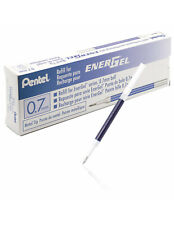 20 X Pentel LR7 Roller Refill for EnerGel Gel Pen 0.7mm Metal Tip - Blue Ink picture