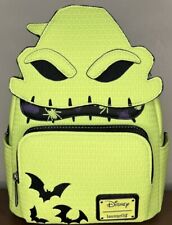 Oogie Boogie Glow in the Dark Loungefly Mini Backpack - NWT picture