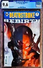 Deathstroke: Rebirth #1 (DC Comics October 2016) CGC 9.6 picture