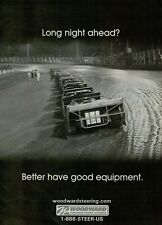 2006 Woodward Precision Power Steering Dirt Track Oval Racing Vintage Print Ad picture