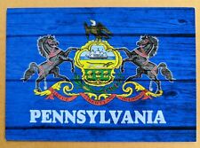 Postcard PA: State Flag of Pennsylvania  picture