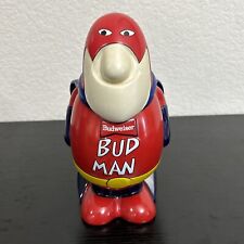 Vintage 1989 Budweiser Bud Man 8” Beer Stein Ceramic Budman Collectors Edition picture