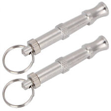 2pcs Stainless Steel Ultrasonic Whistle Portable Trainer Training Tool For AOS picture