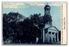 Quincy MA First Church John Quincy Adams Burial Place Divided Back Postcard picture