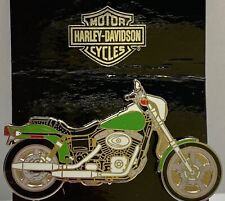 Harley Davidson Street 750 Green Chrome Silver Motorcycle Pin Brooch PinUsa 2006 picture