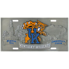 kentucky wildcats college football steel car tag license plate  picture