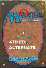 MTG (Magic the Gathering) - 4TH EDITION ALTERNATE 1995 (Cincinnati) R/U/C P 1/2 picture