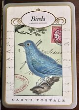 Carte Postale Cavallini & Co Birds 16 Post Cards In Tin Box 16 Assorted Postcard picture