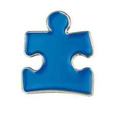 Autism Awareness Puzzle Piece Metal Enamel Clutch Hat Backpack Flair Vest Pin picture