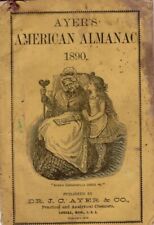Ayer's American Almanac 1890 Antique Booklet Ayer's Sarsaparilla picture