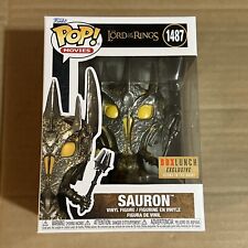 Funko POP Lord of The Rings Sauron GITD Box Lunch Exclusive #1487 W/ Protector picture