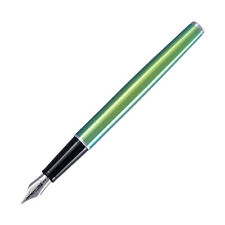 Diplomat Traveller Fountain Pen in Funky Green - Fine Point - NEW in Box picture