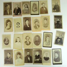 Vintage Cabinet Cards 1890's - Brodhead, Janesville, Monroe, Portage,  Lot of 24 picture