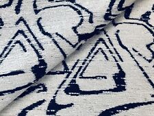 Kravet Mid Century Modern Abstract CRYPTON Indigo Uphol Fabric 7 yds 34955-50 picture