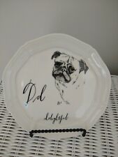 SOLD OUT~LINEA CARTA ANTHROPOLOGIE Alphabet Plate~Dd Delightful~NWT~D. Pyari picture