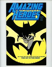 Amazing Heroes #102 Comic Book 1986 VF- Fantagraphics DC Comics picture