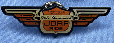 HARLEY DAVIDSON FAIRFIELD 8th ANNUAL JDRF RIDE  Enamel  ￼PIN picture