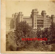 EARLY STEREOVIEW PHOTO STATE DEAF & DUMB INSTITUTION Columbus Ohio WM. OLDROYD picture