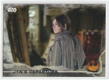 2016 Topps Star Wars Rogue One Series 1 Grey #51 JYN'S DEPARTURE 093/100 picture