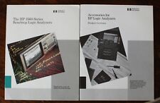 3 lot 1994 HP HEWLETT PACKARD 1660 Brochures Logic Analyzer, Accessories, Specs picture