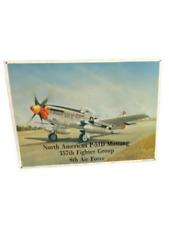 1990 North American P-51D Mustang 357th Fighter Group 8th  Air Force 13.5x9.5 picture