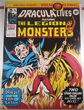 🩸💀 DRACULA LIVES #85 MARVEL UK 1976 TOMB OF 40 MARVEL SPOTLIGHT 12 MAN-THING 3 picture
