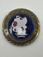 US Army South Defense and Fraternity 5 R’s of Human Rights Challenge Coin picture