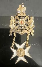 Grand York Rite of California Commandery No. 1 Masonic Medal RARE picture