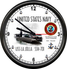 USS La Jolla US Navy Attack Submarine Naval Ship SSN-701 1981-Present Wall Clock picture