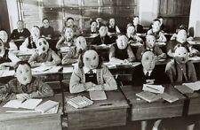 Vintage Halloween Classroom Photo 1355b Oddleys Strange & Bizarre picture