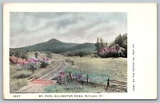 Postcard Mt Pico Killington Road Rutland Vermont VT Tuttle Co Undivided Back i picture
