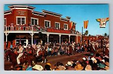 Scottsdale AZ-Arizona, Parada Del Sol, Advertisement, Antique, Vintage Postcard picture
