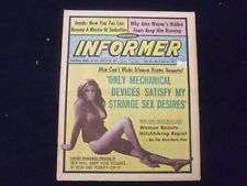 1971 JAN 17 NATIONAL INFORMER NEWSPAPER - MEN CAN'T MAKE WOMAN HAPPY - NP 7307 picture