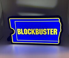 Light Up Blockbuster Video Decoration 3d Printed Sign Extra Large XL 9” Wide picture
