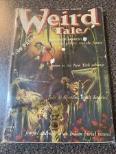 Weird Tales Pulp July 1939- Jules de Grandin- Finlay cover  picture