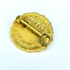 Authentic WWII Gold Star Mother KIA Army Navy USMC Lapel Pin ENGRAVED Named ID'd picture
