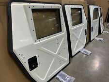 NEW HMMWV Fiberglass Doors (4) with Glass, Fits all Variants, X Door Pattern, H1 picture