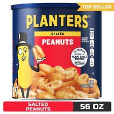 PLANTERS Salted Peanuts - Classic Crunch, 56 oz Canister picture