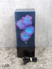 Vintage Fiber Optic Flowers Color Changing Lamp Music Box Retro 80’s TESTED picture
