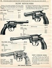 1959 Print Ad of Gabilondo Ruby Spanish Revolver picture