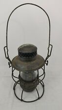 Adlake NYCS Metal Railroad Lantern w/ Glass - USA, Vintage, Black picture