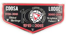 2015 Centennial Coosa Lodge 50 Metal Flap Greater Alabama Council BSA OA AL picture