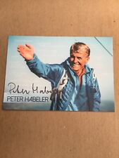Peter Habeler, Austria 🇦🇹 Mountaineer signed 4x6 picture