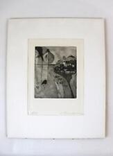 Jorge Sendra Abstract Etching Surrealism Spanish 20th Century picture