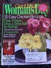 Woman’s Day Magazine March 8 2005 Duchess Of York Recipes Your Inner Self Home picture