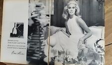 1968 women's Estee Lauder first super perfume bottle woman created it ad picture