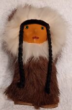 Vintage Eskimo Girl Doll Figure picture