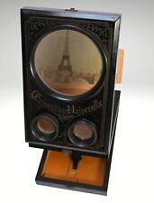 Stereo graphoscope stereo viewer, antique, Paris Exposition, 1889 picture
