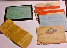1916 Visiting card case Olean, N.Y. Elks Lodge 491 w/8 receipts Walter A. Straw picture