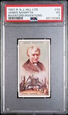 1907 R & J Hill Inventors & Their Inventions #33 JAMES NASMYTH PSA 3 VG picture